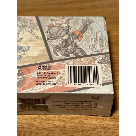 Ninja Funk Vol 1. Cover Art Cards Sealed Box 1st Edition Whatnot - Picture 7 of 7